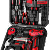 6982ad2c00faa9209eefbc1730b7b6bc83694c5d5865900d1d3c5.jpg Pink Style High Quality Homeowners Tool Set All in One Pack