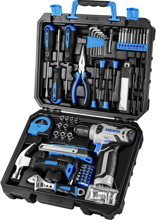 6982ad2c203cfc4e8c114bc22cd118b91e70c2947692ddbdffd63.jpg Pink Style High Quality Homeowners Tool Set All in One Pack